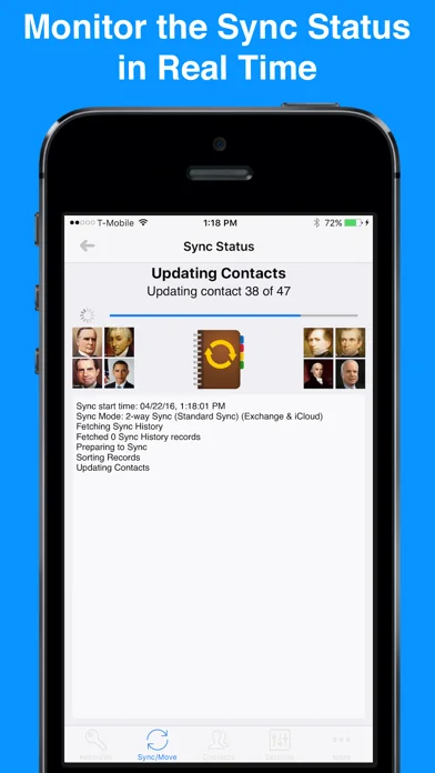 Contacts Mover Pro screenshot 4