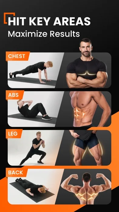 Home Workout for Men screenshot 3