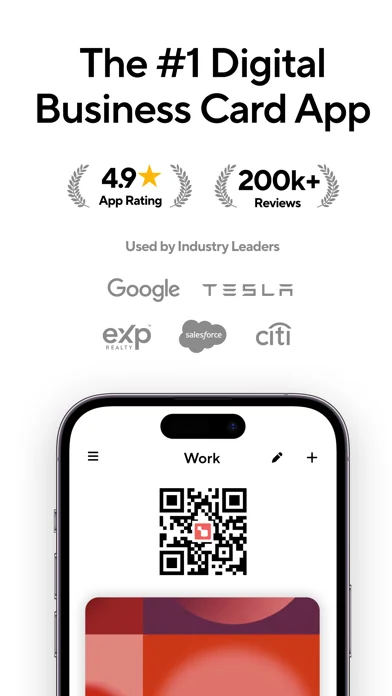 Blinq: Digital Business Card screenshot 1