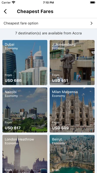 Ethiopian Airlines screenshot 3