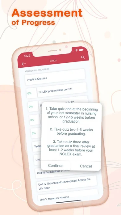 Saunders Comp Review NCLEX RN screenshot 4