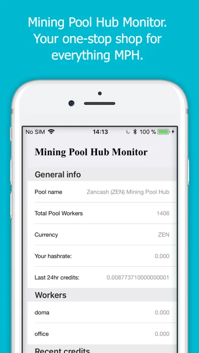 Mining Pool Hub Monitor