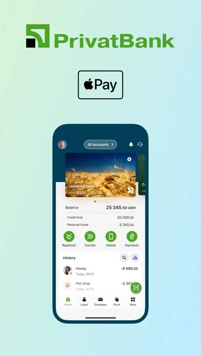 Privat24 – mobile bank screenshot 1