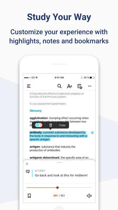 ClinicalKey Student Bookshelf screenshot 4
