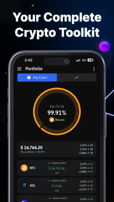 The Crypto App - Coin Tracker screenshot 1