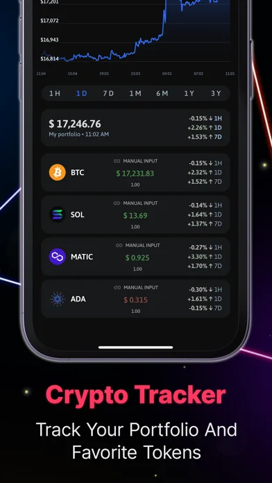 The Crypto App - Coin Tracker screenshot 2