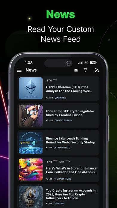 The Crypto App - Coin Tracker screenshot 3