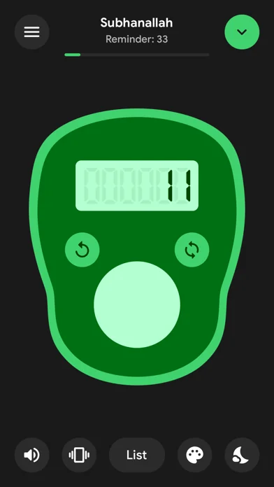 Tasbih Counter Pro: Dhikr App screenshot 4