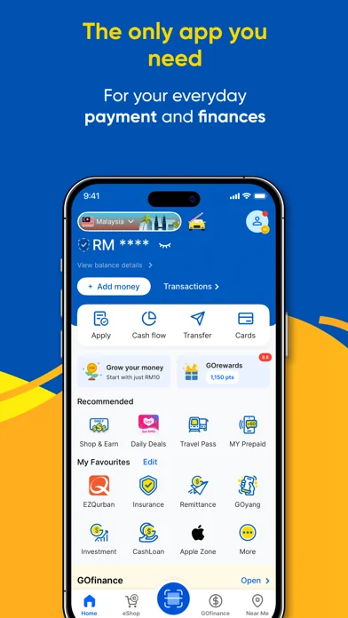Touch ‘n Go eWallet screenshot 1