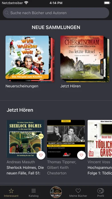 Hörbücher auf Deutsch