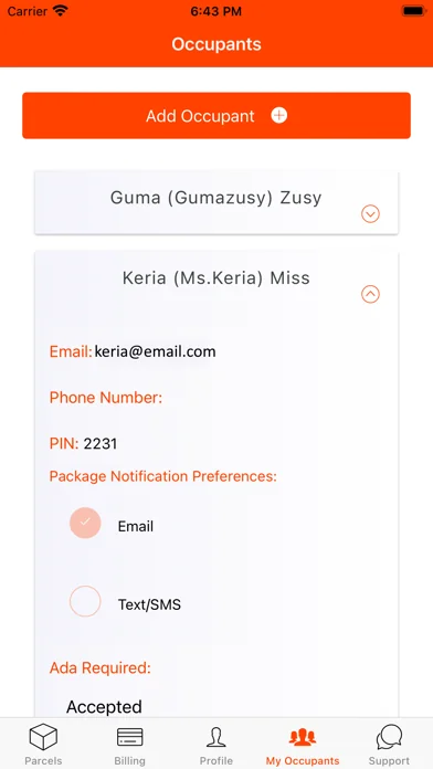 Parcel Pending Mobile screenshot 4