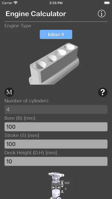 Engine Calculator Plus