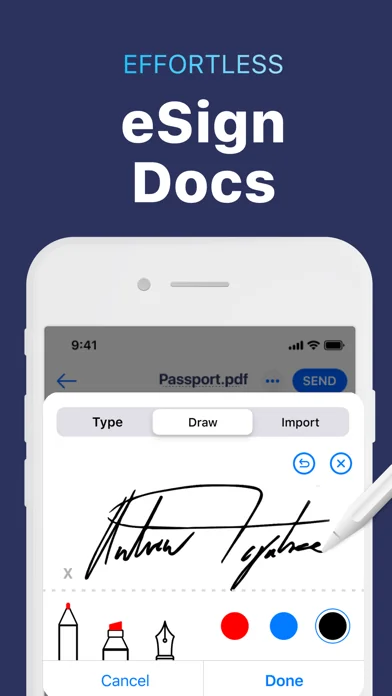 Fill and Sign PDF Documents.