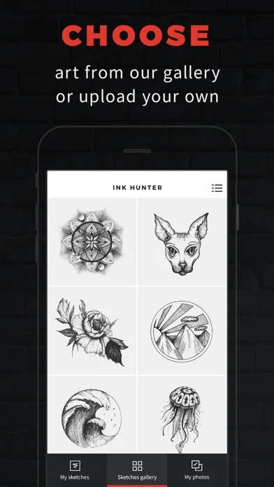 INKHUNTER PRO Tattoos try on screenshot 1