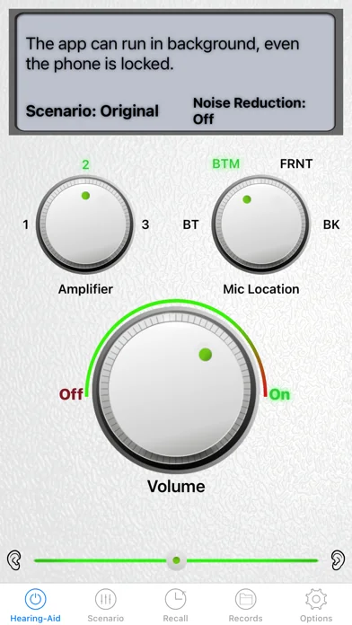 Hearing Aid - Sound Amplifier screenshot 1