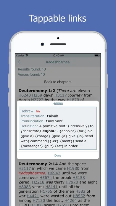 Bible and Strong’s Concordance screenshot 3