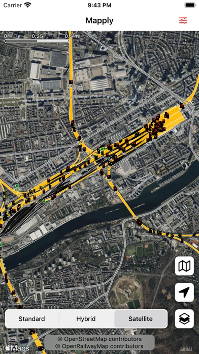 Railmap for Open Railway Map