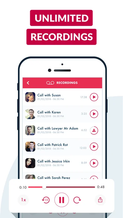 Phone Call Recorder Free of Ad screenshot 4