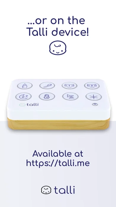 Talli Baby Tracker Newborn Log screenshot 2