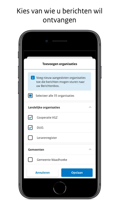 Berichtenbox screenshot 3