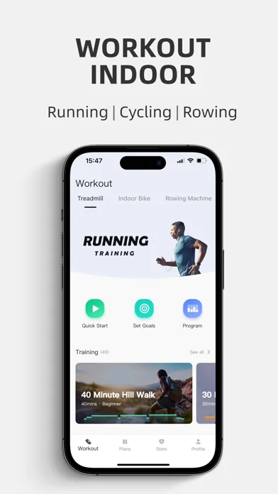 FitShow: Tretmühle Radfahren