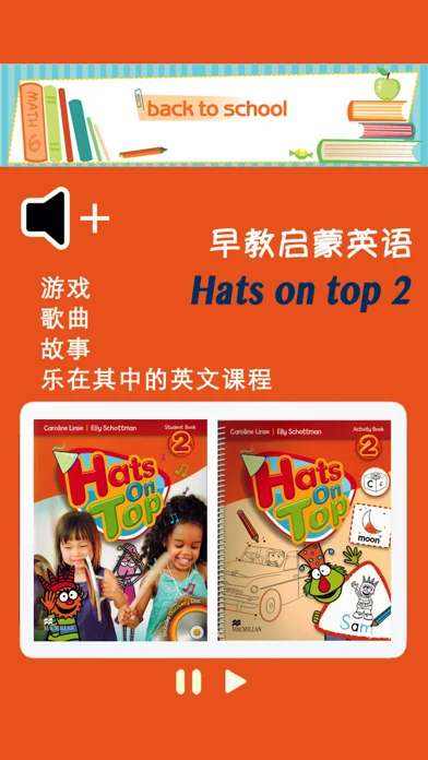 早教启蒙英语 Hats on top 2