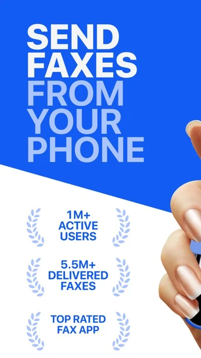 Fax It: Faxen Senden App
