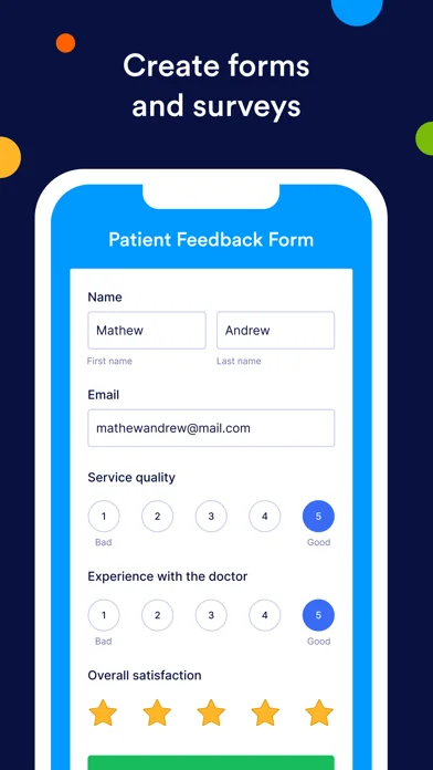 Jotform Formular & Umfrage screenshot 2