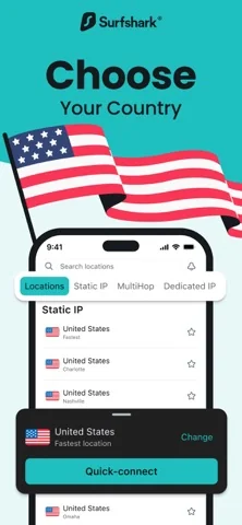 Surfshark VPN für Rundumschutz