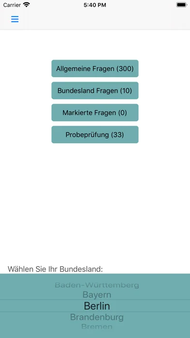 Leben in Deutschland 300Fragen screenshot 1