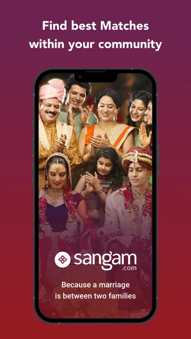 Sangam.com - Matrimonial App screenshot 1