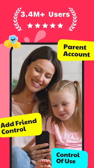 JusTalk Messenger Kids screenshot 1