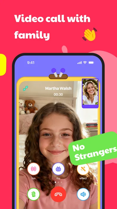 JusTalk Messenger Kids screenshot 2