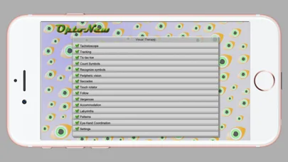 Vision therapy: Exercices