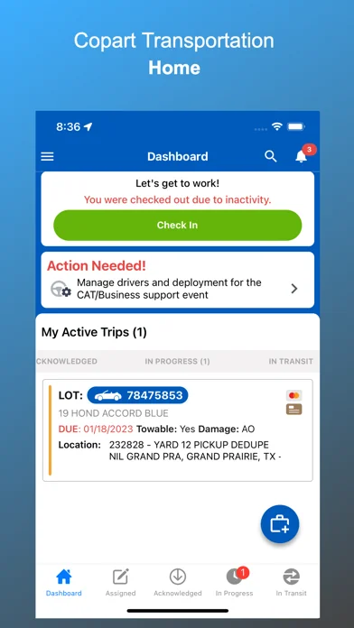 Copart Transportation screenshot 2