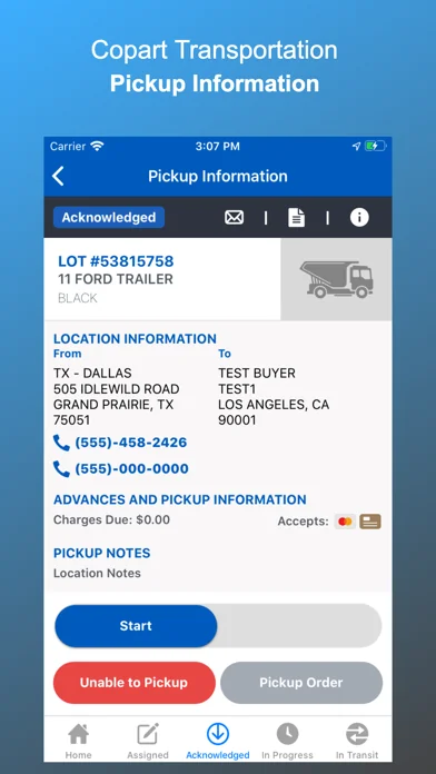 Copart Transportation screenshot 3