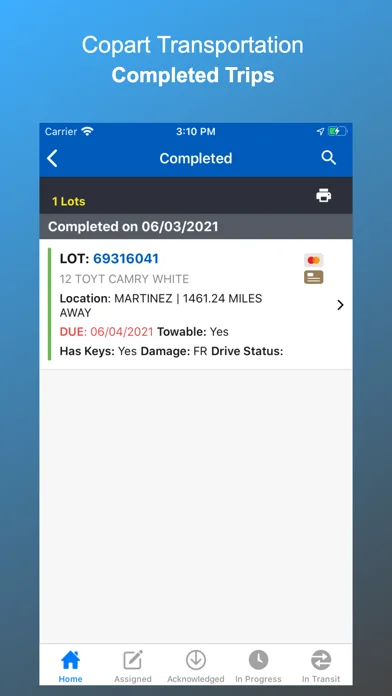 Copart Transportation screenshot 4