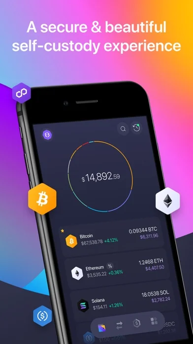 Exodus: Krypto-Bitcoin-Wallet screenshot 1