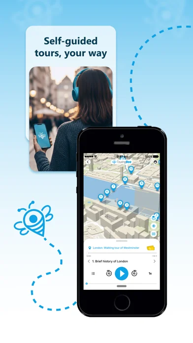 TouringBee: Travel Audio Guide