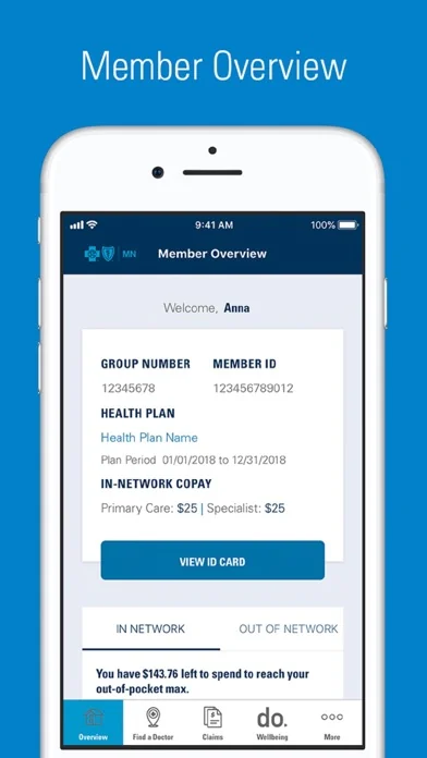 BlueCrossMN Mobile screenshot 1