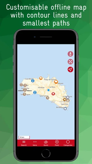 Menorca Offline Karte