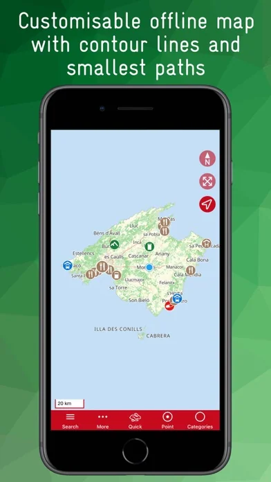 Mallorca Offline Karte