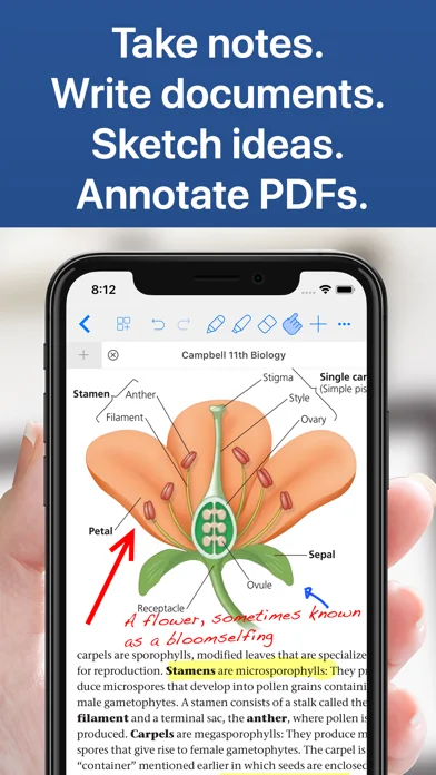 Notes Writer Pro: Notiz & PDF screenshot 1
