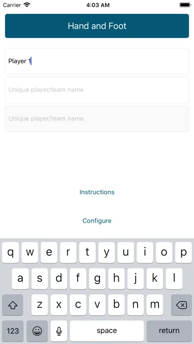 Hand and Foot Calculator