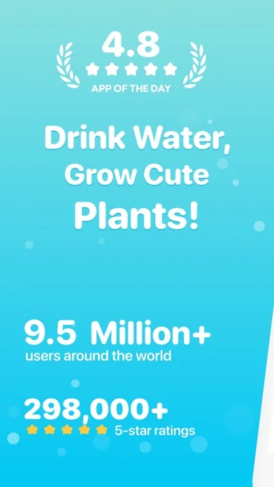 Plant Nanny Cute Water Tracker