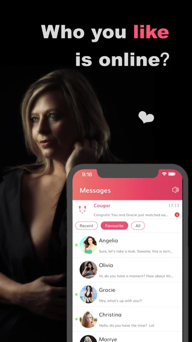 Cougar: Dating, Treffen, Chat screenshot 4