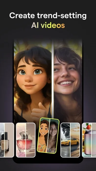 Mojo: KI Video & Reels Editor screenshot 1