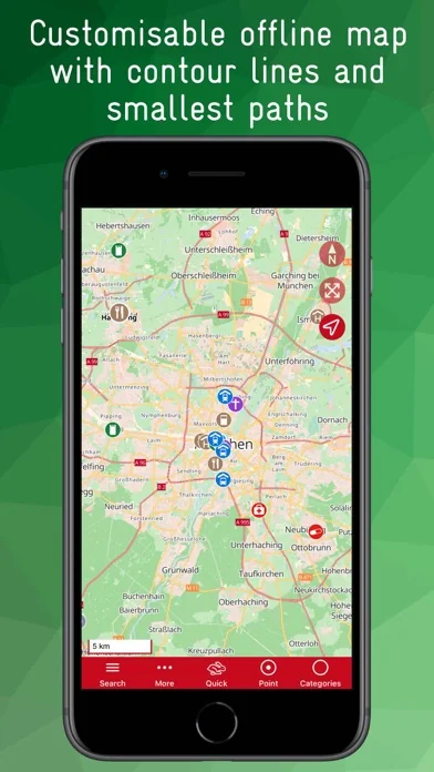 München Offline Karte