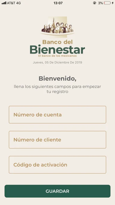 Banco del Bienestar Token screenshot 2