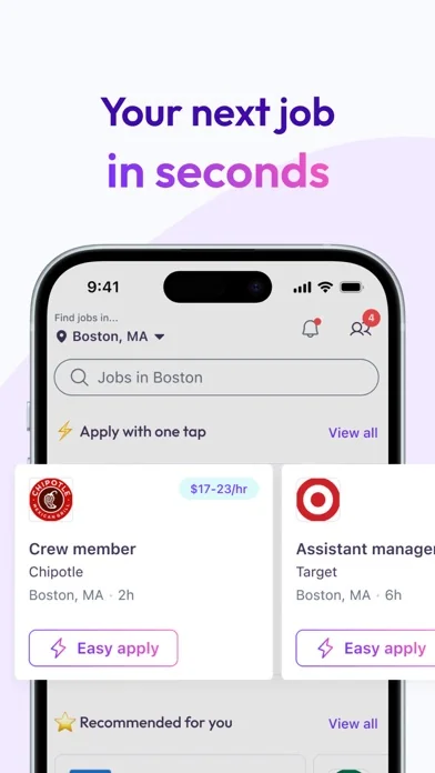 JobGet: Search and Apply Fast screenshot 1